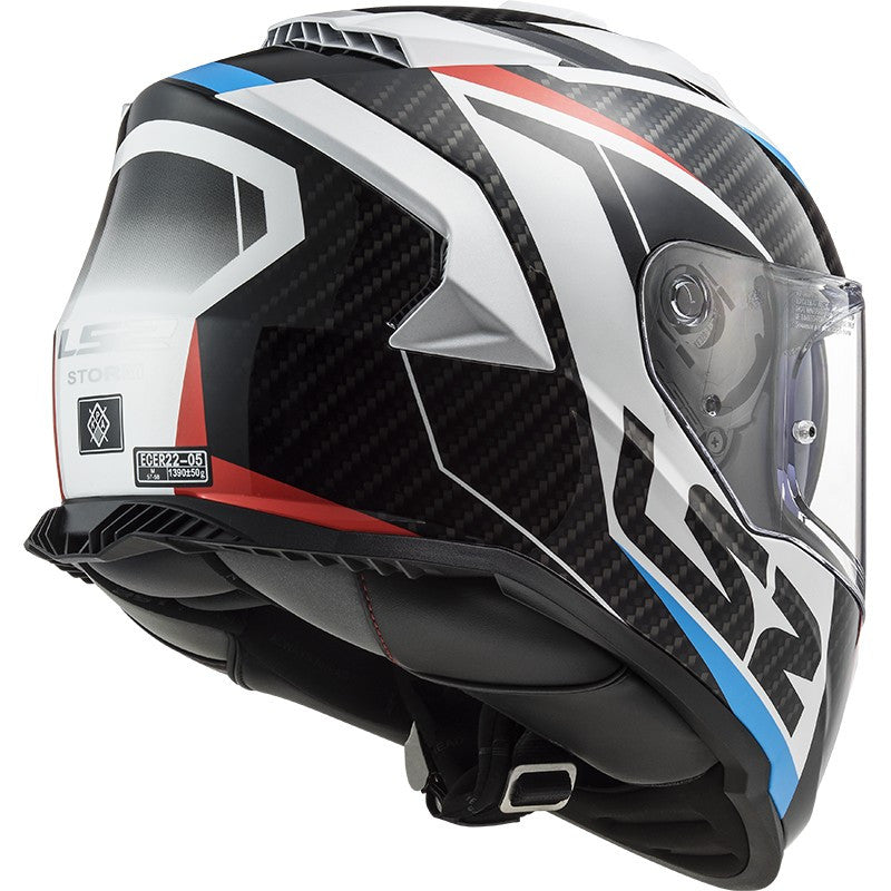 LS2, FF800 STORM RACER RED BLUE