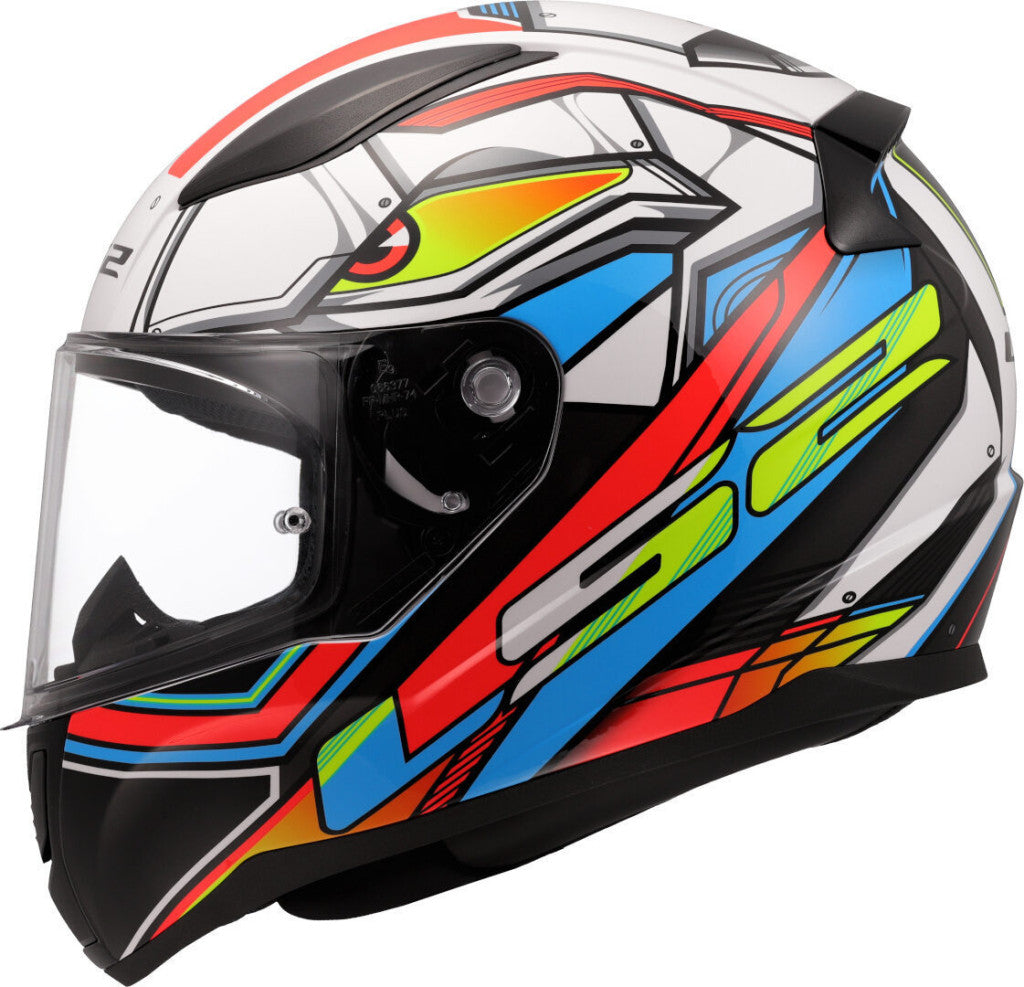 LS2 FF353 RAPID II XDRON WHITE NEON ORANGE