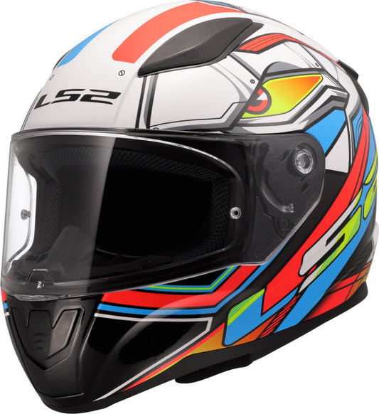 LS2 FF353 RAPID II XDRON WHITE NEON ORANGE
