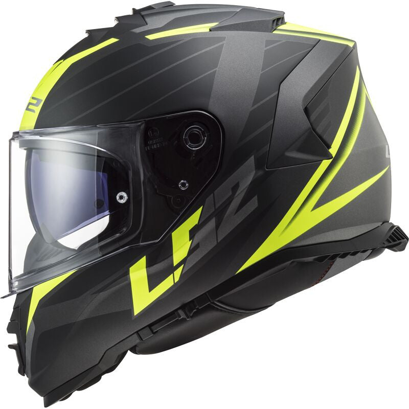 LS2 FF800 STORM II NERVE M. BLACK H-V YELLOW - 06