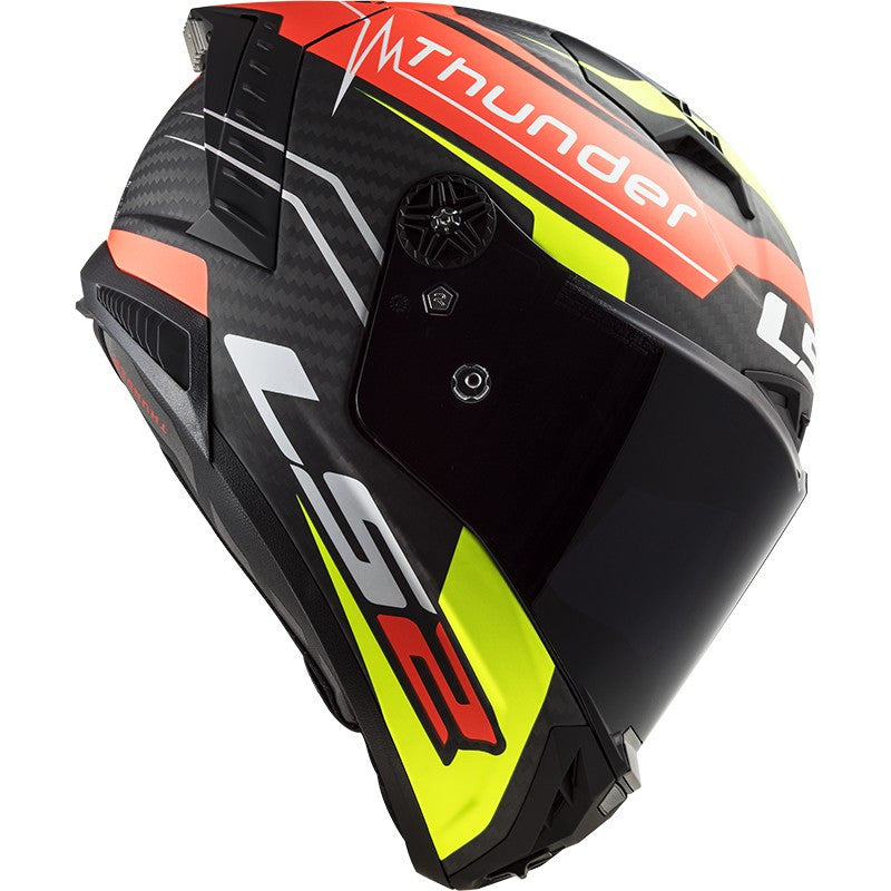 LS2 FF805 THUNDER C ATTACK MATT RED H-V Y
