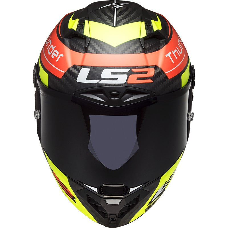 LS2 FF805 THUNDER C ATTACK MATT RED H-V Y