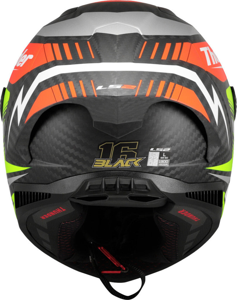 LS2 FF805 THUNDER GP AERO REPLICA BLACK