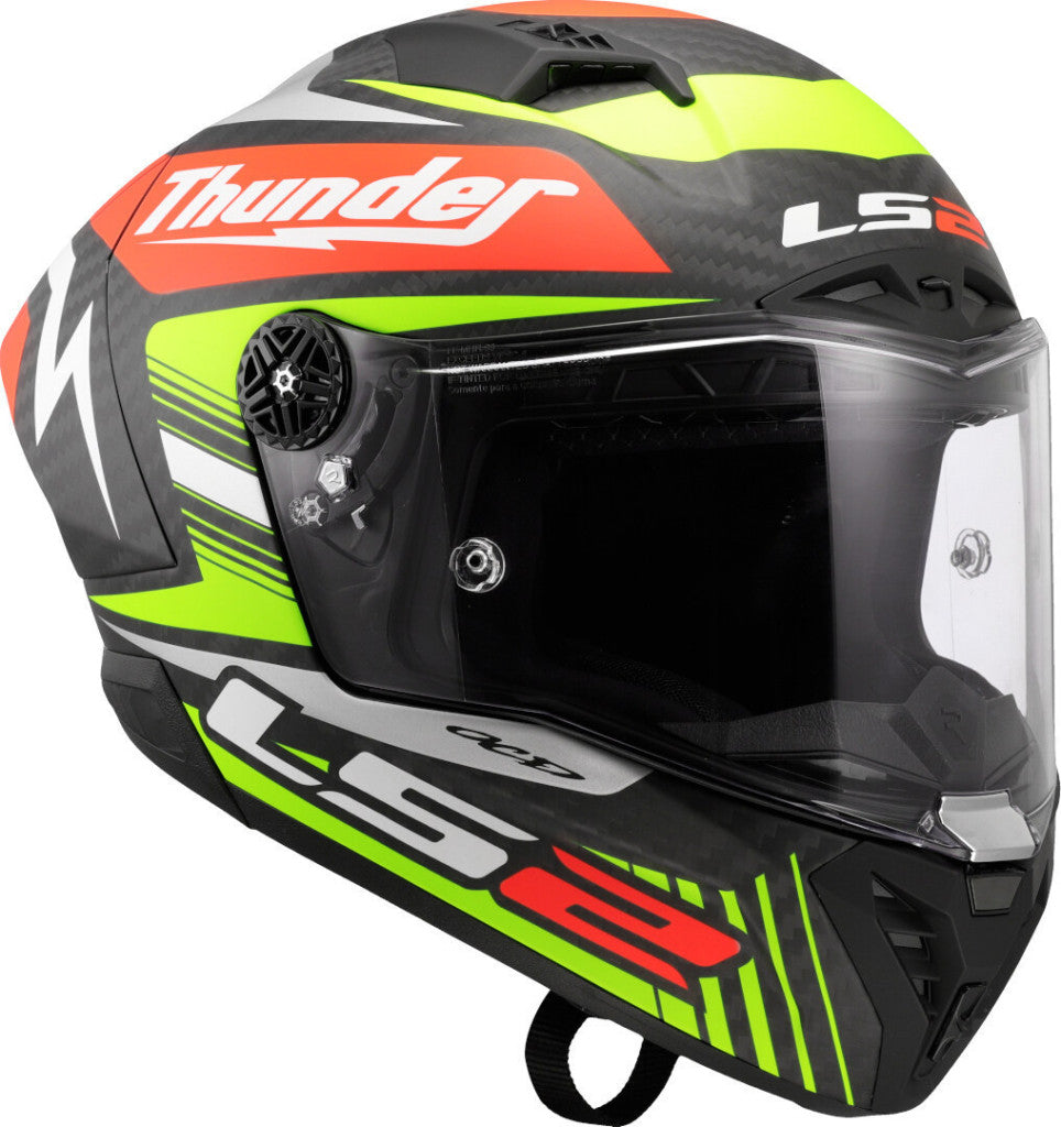 LS2 FF805 THUNDER GP AERO REPLICA BLACK