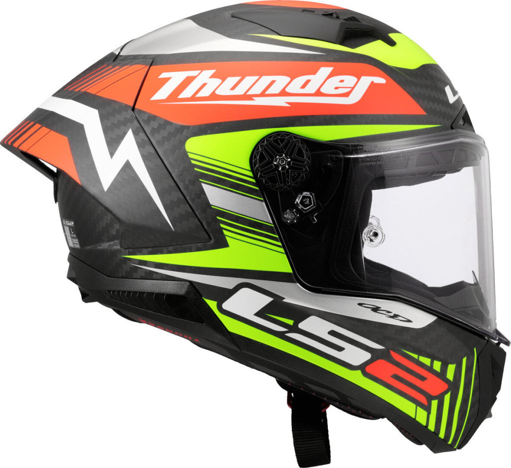 LS2 FF805 THUNDER GP AERO REPLICA BLACK