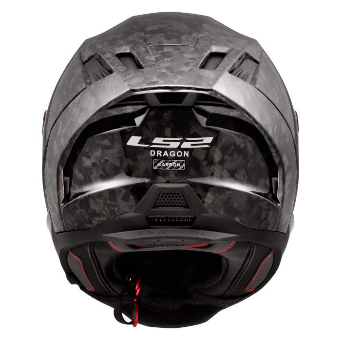 LS2 FF807 DRAGON FORGED GLOSS CARBON