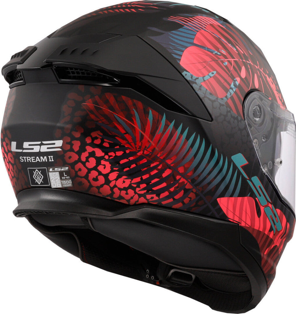 LS2 FF808 STREAM II JUNGLE M.BLACK PINK BLUE-06