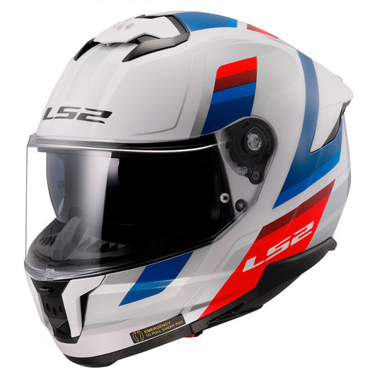 LS2 FF808 STREAM II VINTAGE WHITE BLUE RED-06