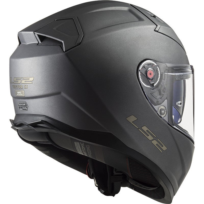 LS2  FF811 VECTOR II SOLID MATT TITANIUM-06