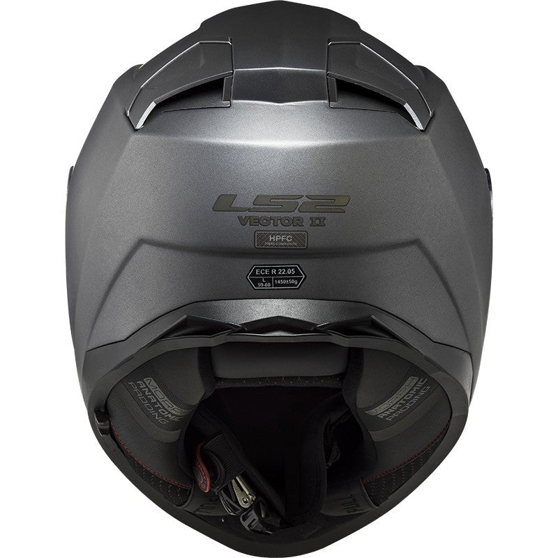 LS2  FF811 VECTOR II SOLID MATT TITANIUM-06