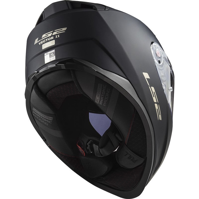 LS2  FF811 VECTOR II SOLID MATT BLACK-06