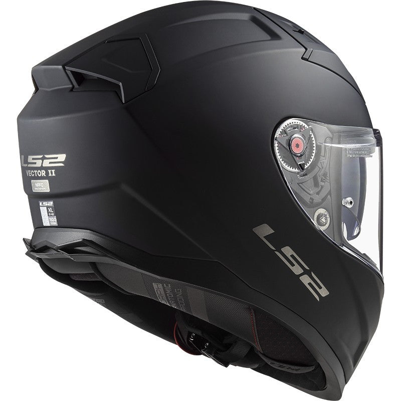 LS2  FF811 VECTOR II SOLID MATT BLACK-06