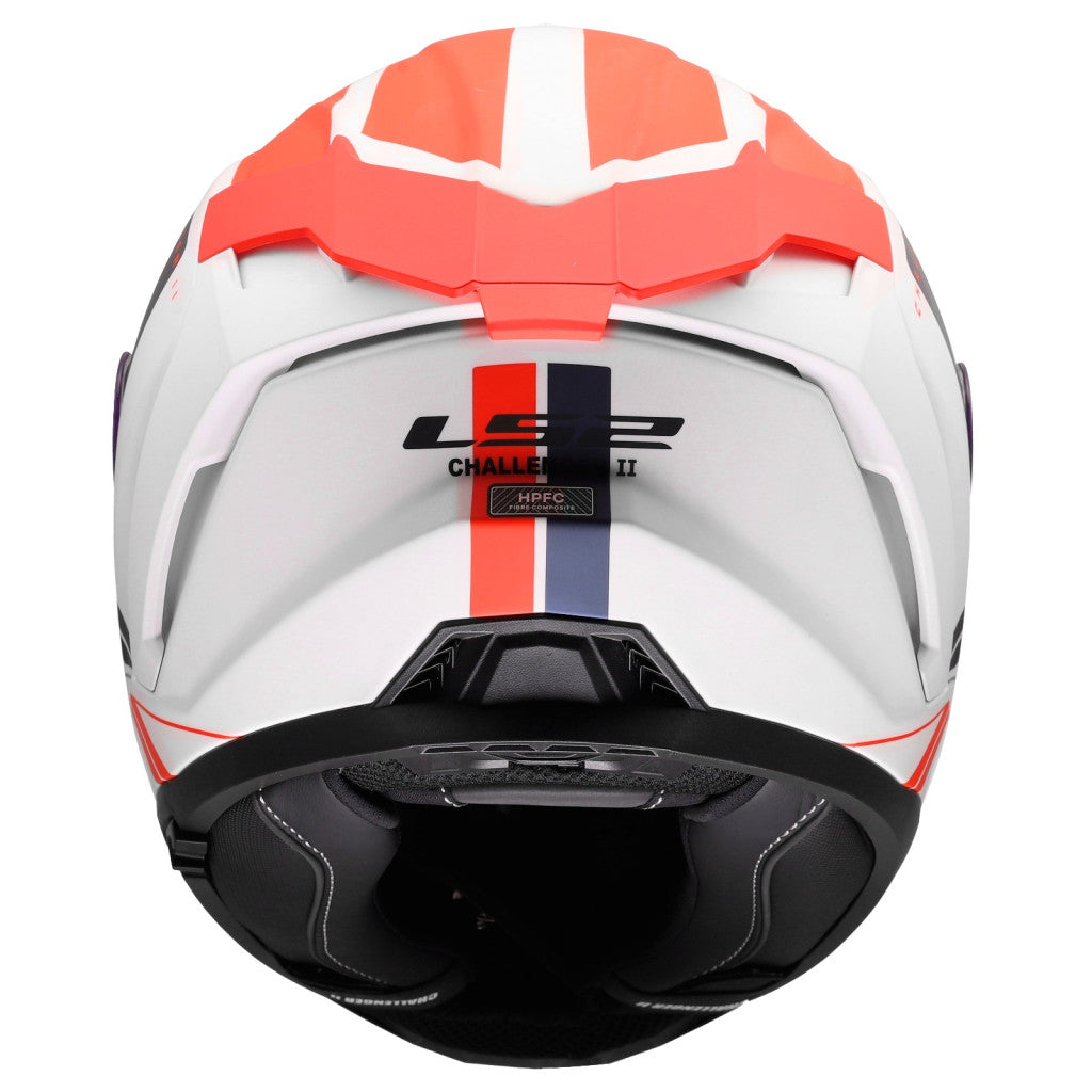 LS2 FF817 CHALLENGER II TITAN WHITE BLUE RED