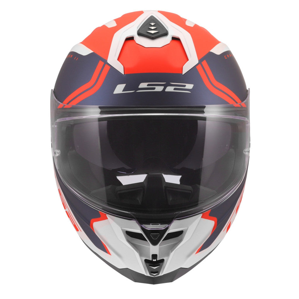 LS2 FF817 CHALLENGER II TITAN WHITE BLUE RED