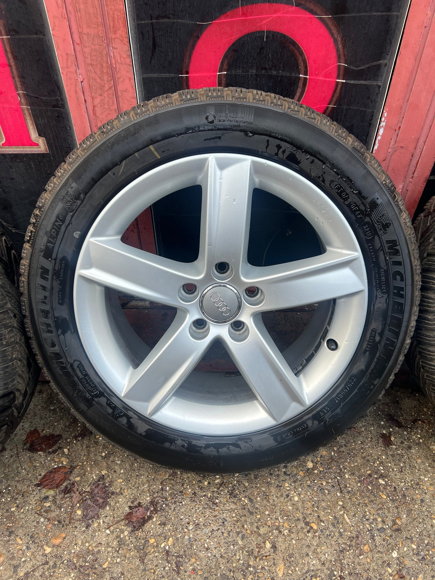 Audi alufelni szett 17" OEM (használt)