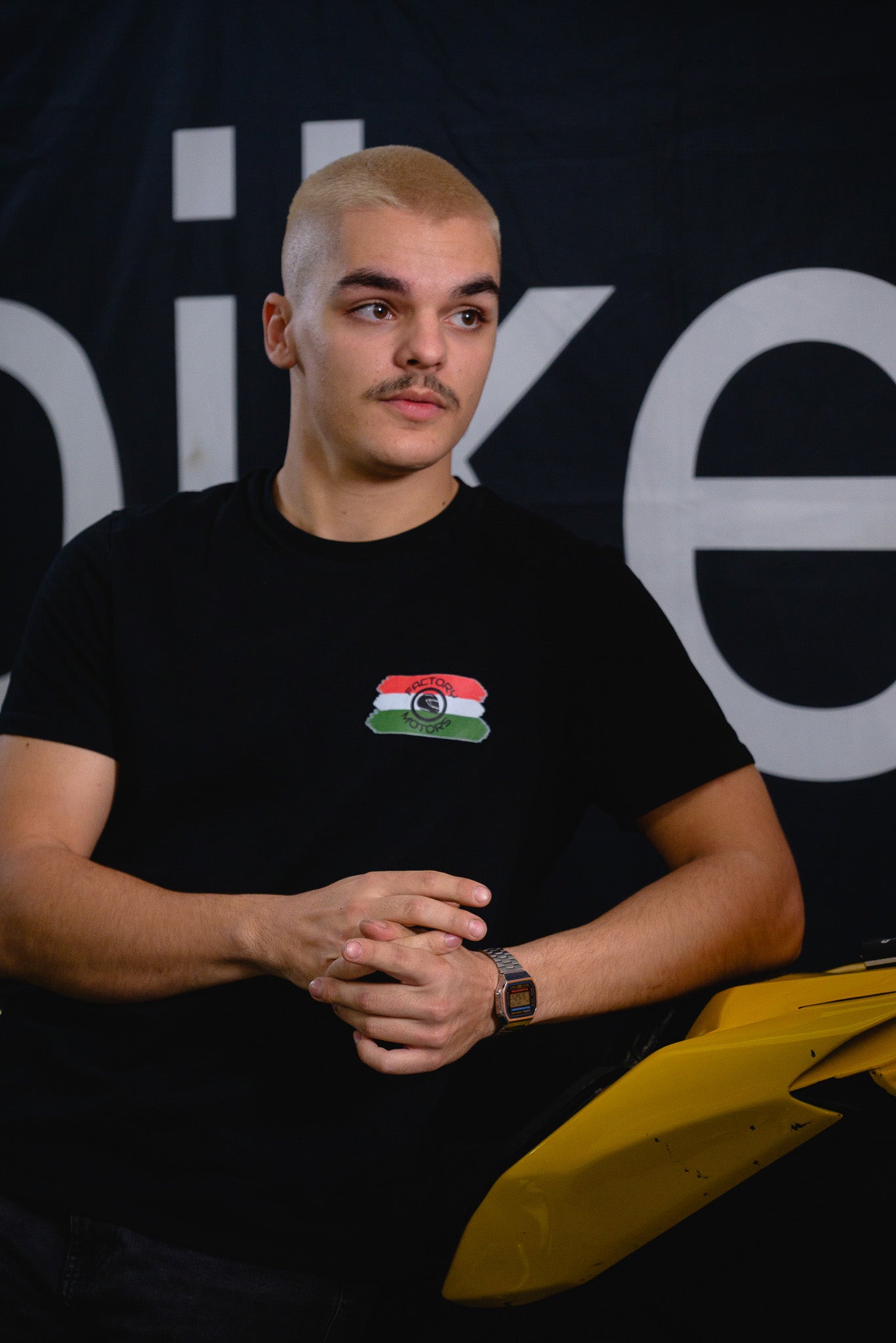 Factory Motors - "Éljen a magyar motorsport!" póló (fehér)