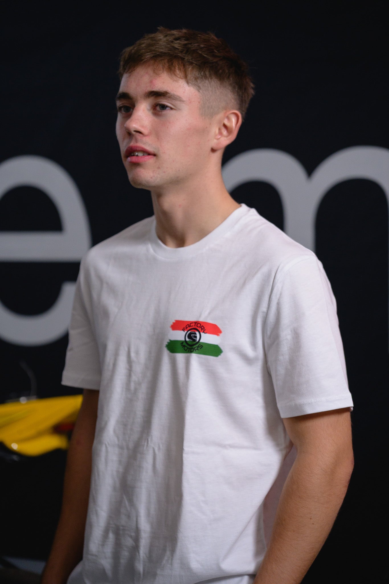 Factory Motors - "Éljen a magyar motorsport!" póló (fehér)