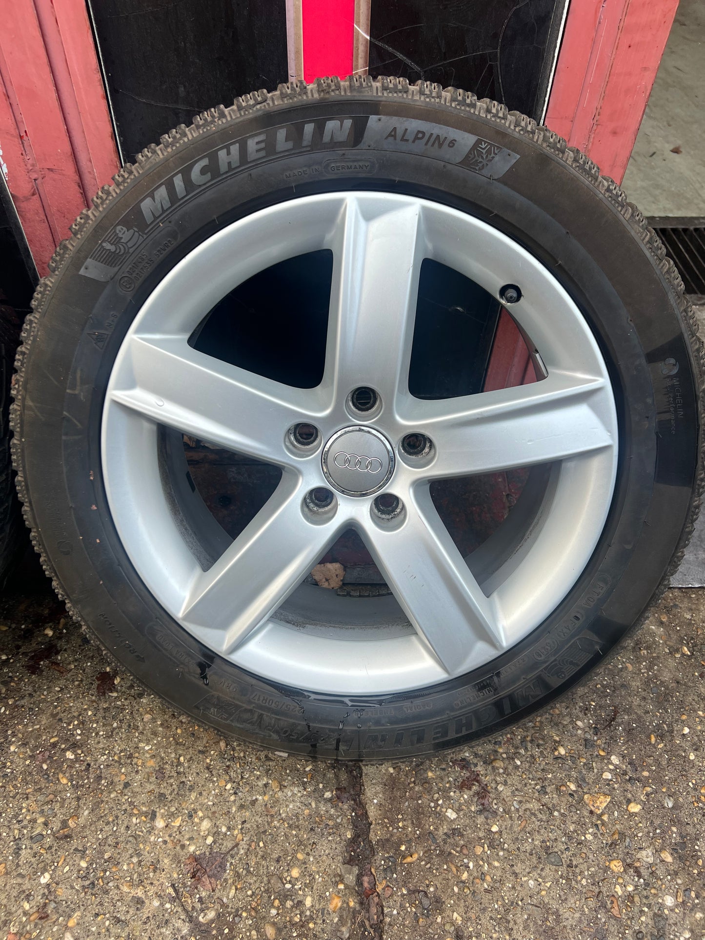 Audi alufelni szett 17" OEM (használt)