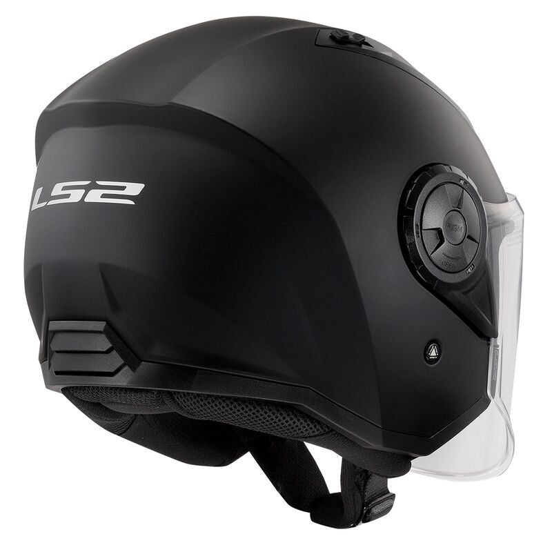 LS2 OF616 AIRFLOW II SOLID MATT BLACK-06