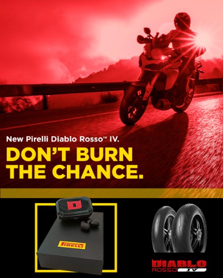 PIRELLI DIABLO ROSSO IV 190/55 ZR 17 M/C (75W) TL hátsó gumi