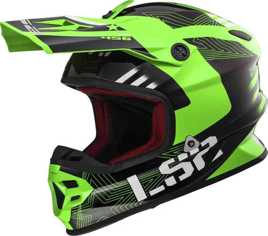LS2 MX456 LIGHT RALLIE GREEN BLACK