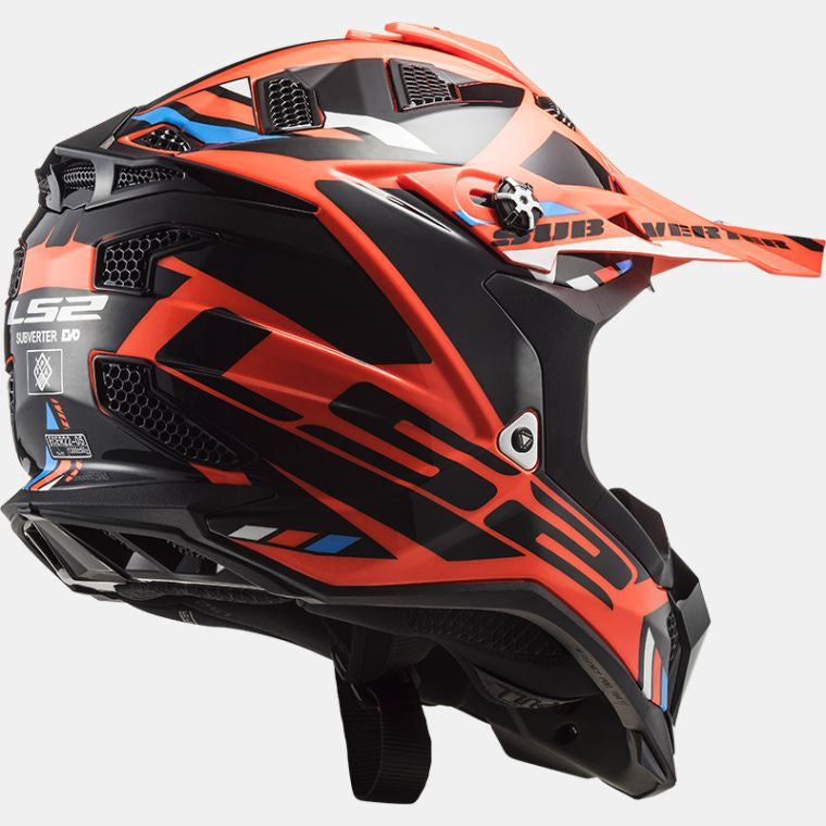 LS2, MX700 SUBVERTER STOMP FLUO ORANGE BLACK