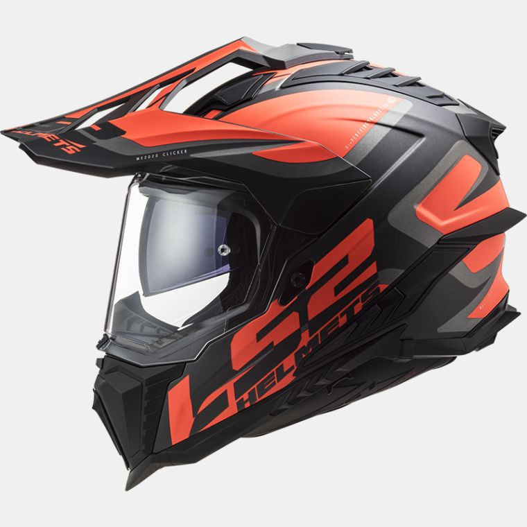 LS2, MX701 HPFC ALTER MATT BLACK FLUO ORANGE