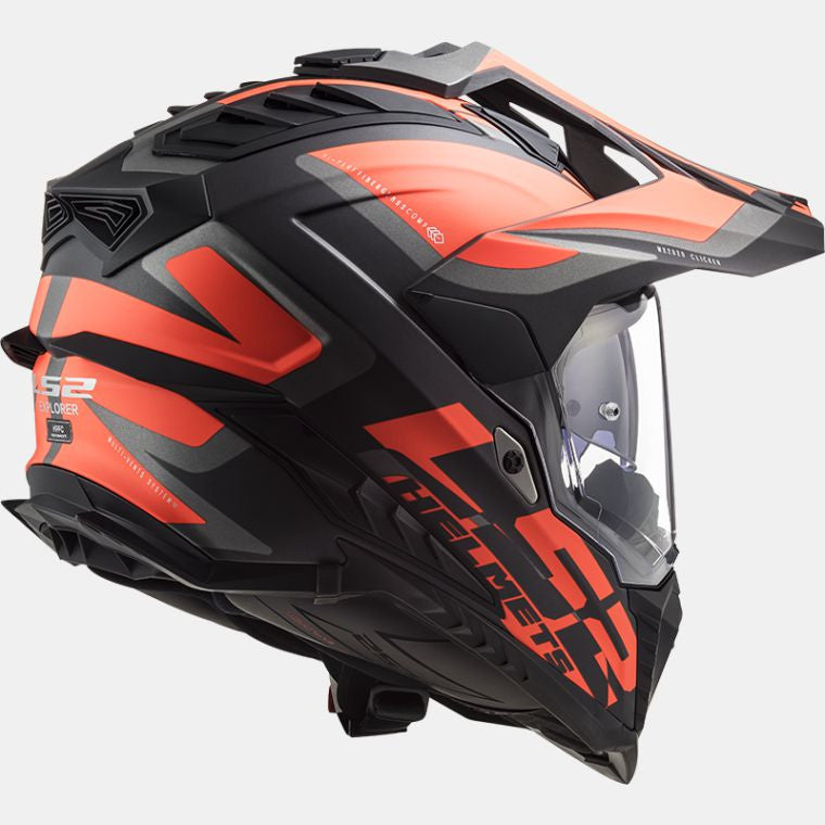 LS2, MX701 HPFC ALTER MATT BLACK FLUO ORANGE