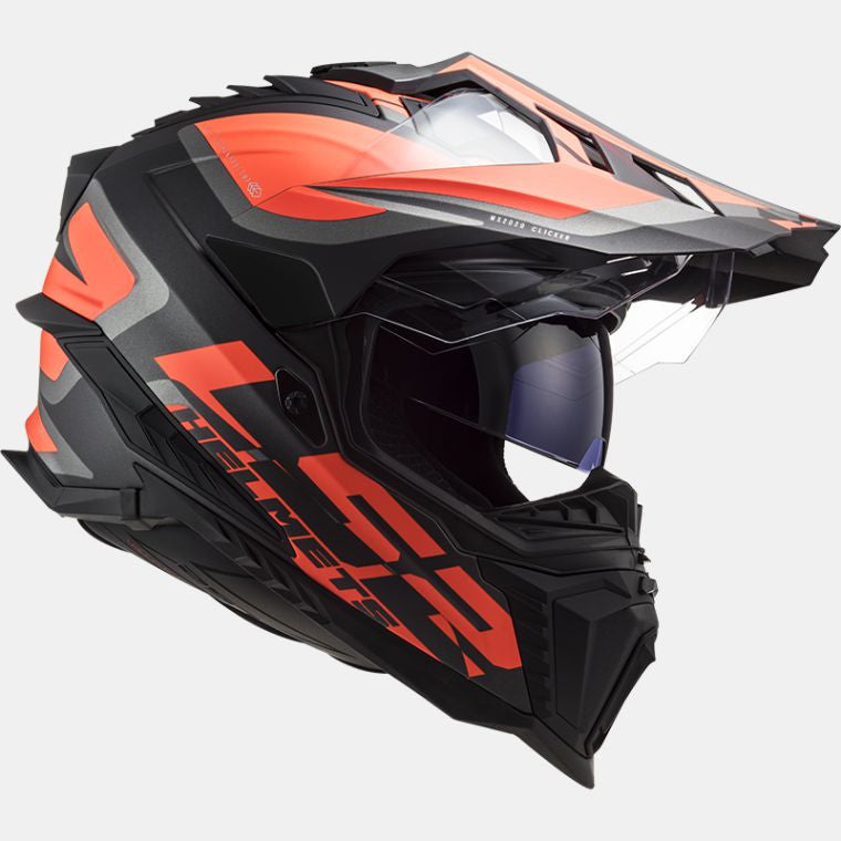 LS2, MX701 HPFC ALTER MATT BLACK FLUO ORANGE
