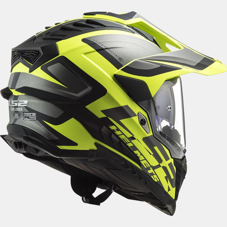 LS2,MX701  EXPLORER HPFC ALTER MATT BLACK HI VIS YELLOW