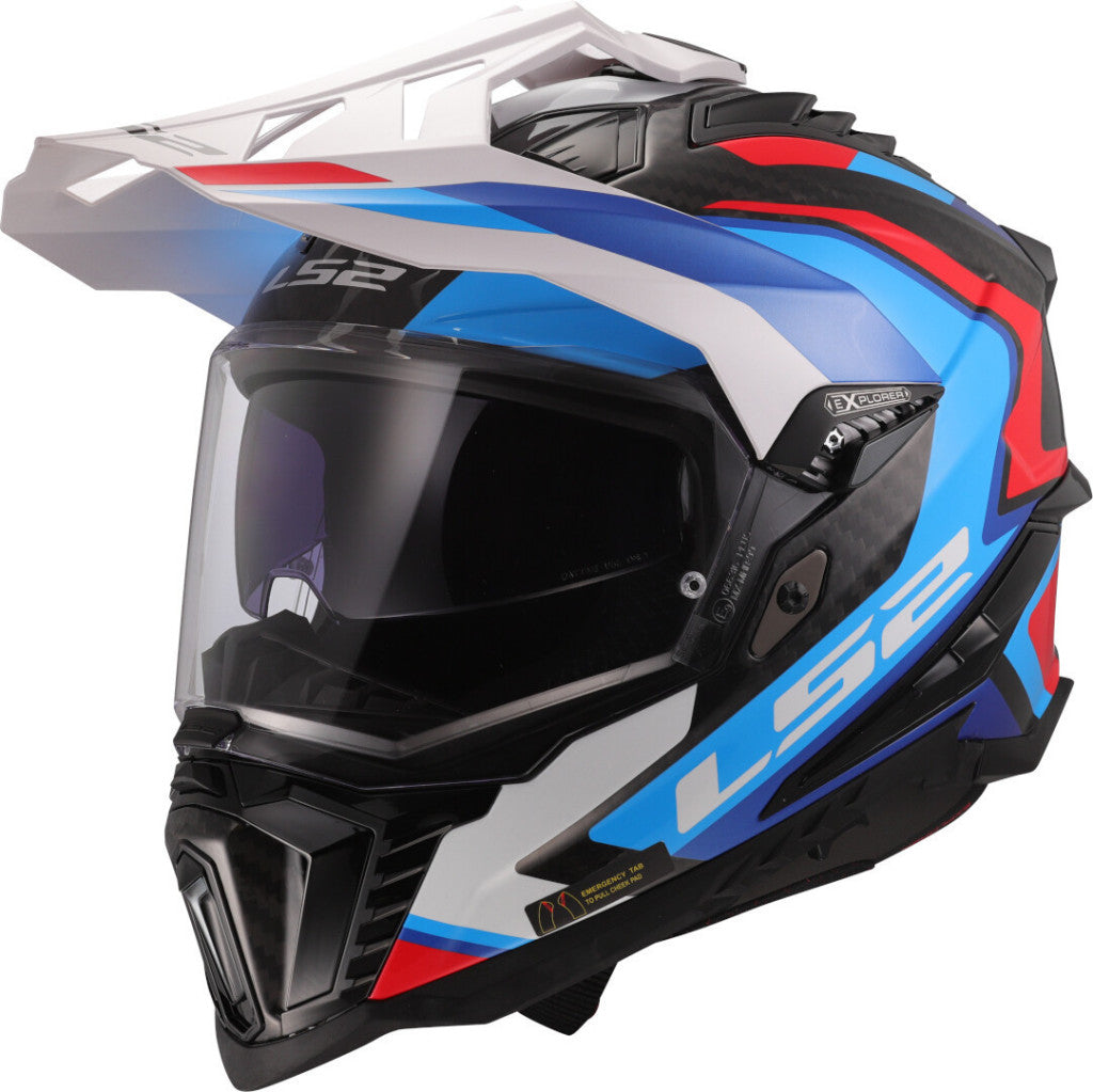LS2, MX701 C EXPLORER FRONTIER II G.WHITE BLUE