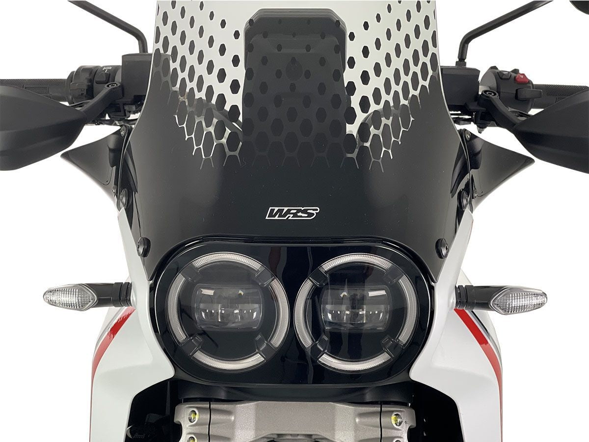 WRS Fényes Fekete Légterelő DUCATI DESERT X 2022-2023
