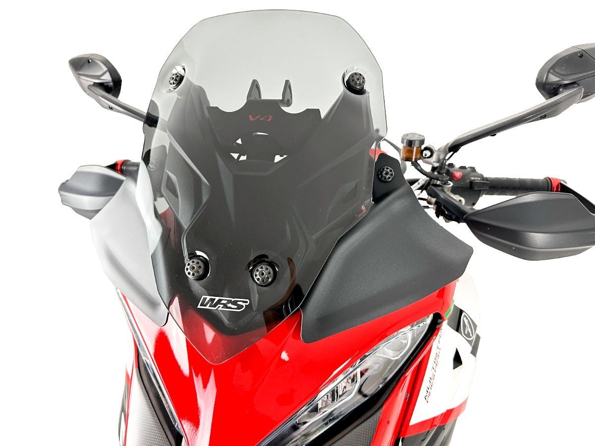 WRS Matt Fekete Légterelő DUCATI MULTISTRADA V4 PIKES PEAK 2022-2023