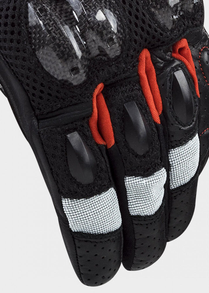 LS2 SPARK 2 AIR MAN GLOVES BLACK RED WHIT