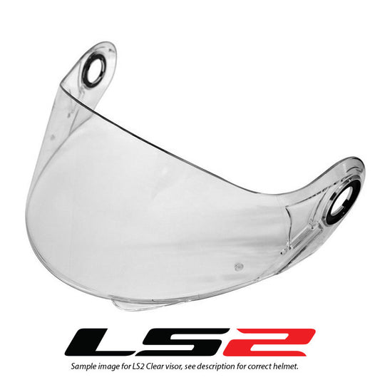 LS2 FF393 CLEAR ANTI-FOG