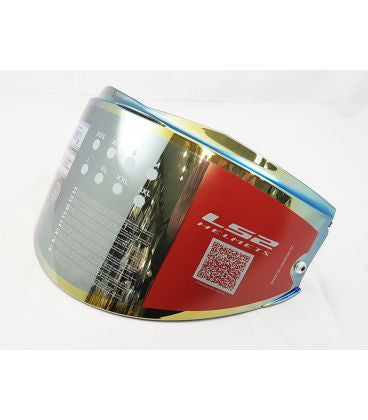 LS2 FF399 VISOR IRIDIUM GOLD