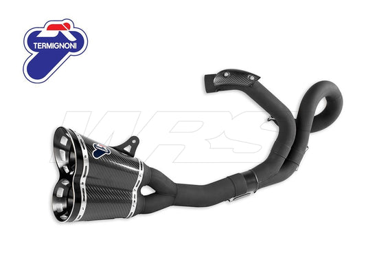 TERMIGNONI KIPUFOGÓ RENDSZER RACING CARBON BLACK ED DUCATI DIAVEL 1200