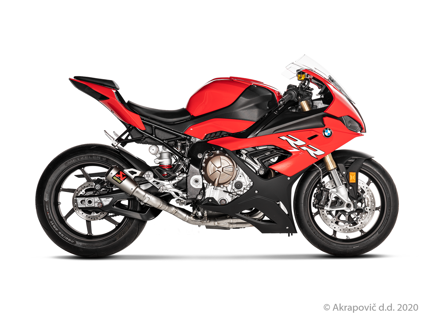 BMW S 1000 R / M 1000 R Optional Header (Titanium) - (2021/2026)