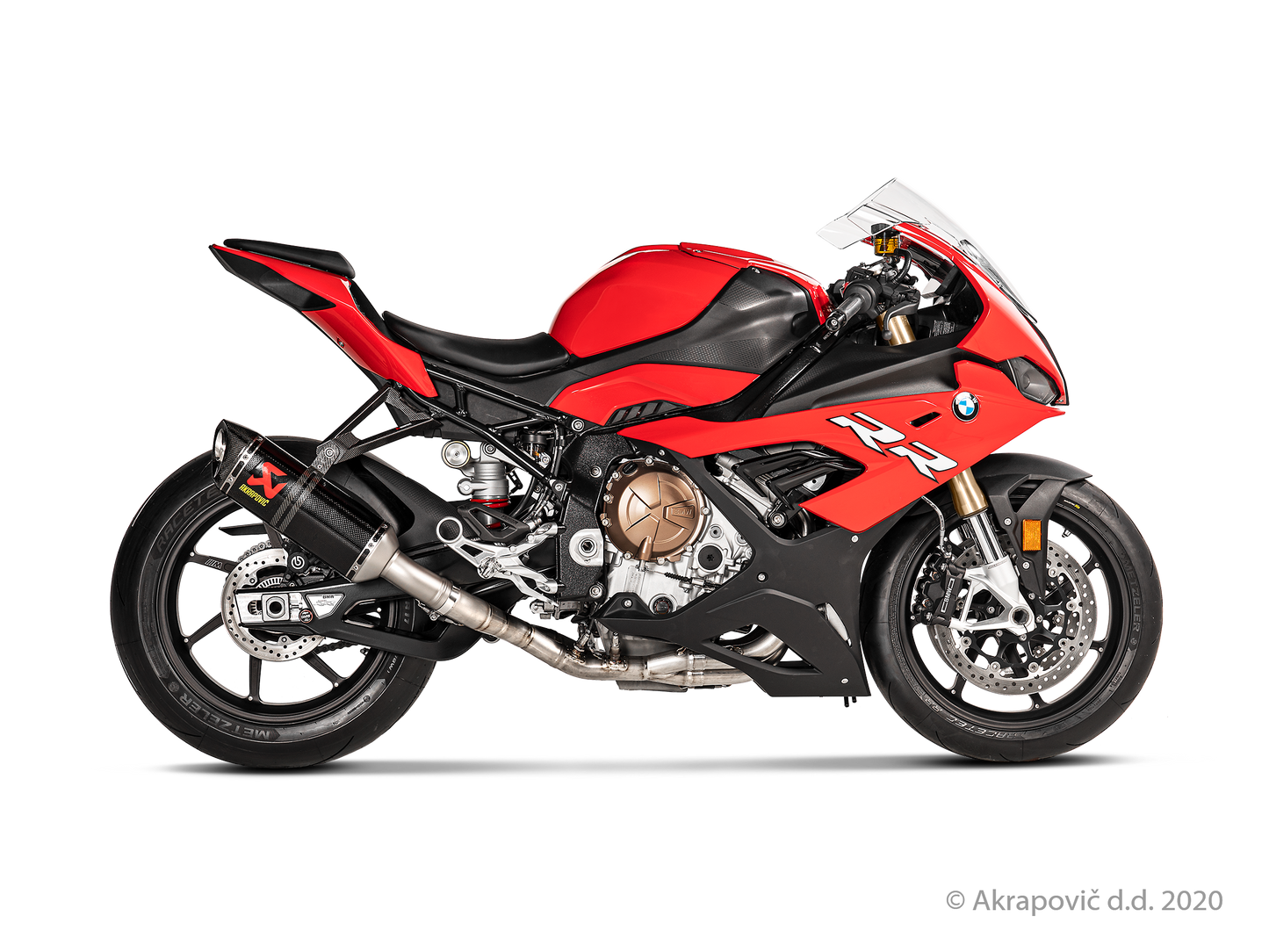 BMW S 1000 R / M 1000 R Optional Header (Titanium) - (2021/2026)