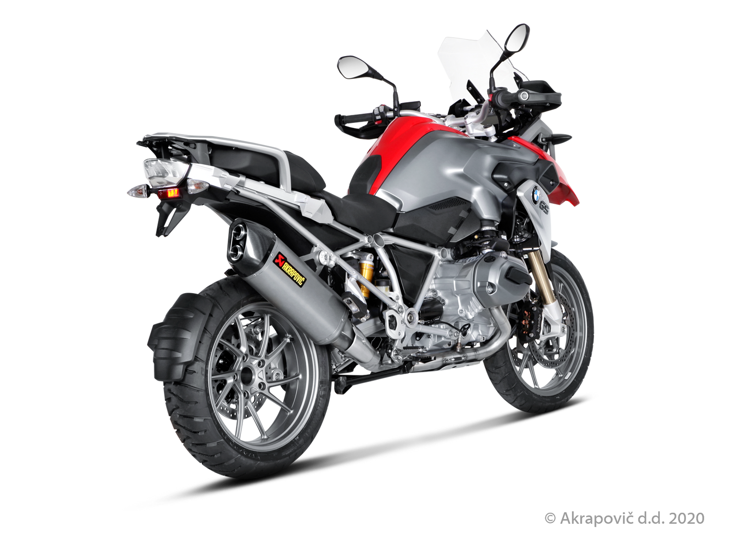 BMW R 1200 GS ADVENTURE Optional Header (Titanium) - (2014/2018)