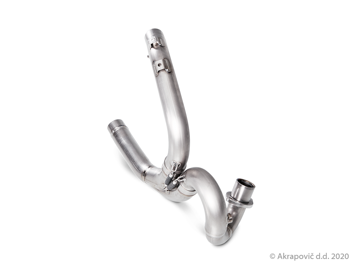 Ducati Scrambler Icon/Urban Enduro/Classic/Full Throttle Optional Header (Titanium) - (2015/2020)