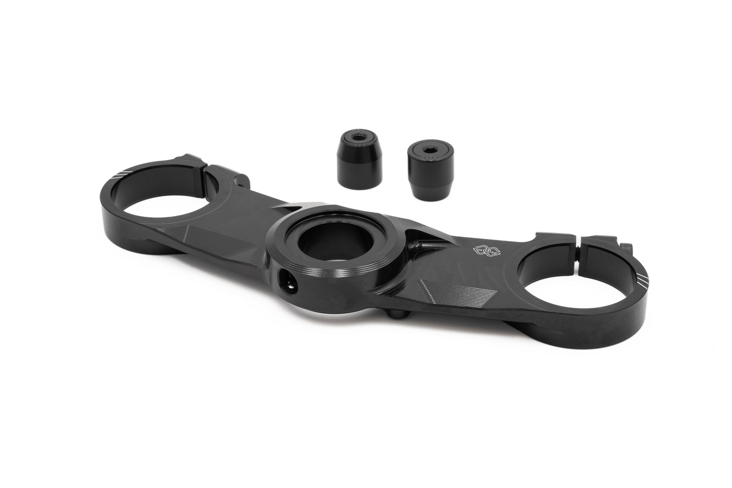 upper triple clamp black