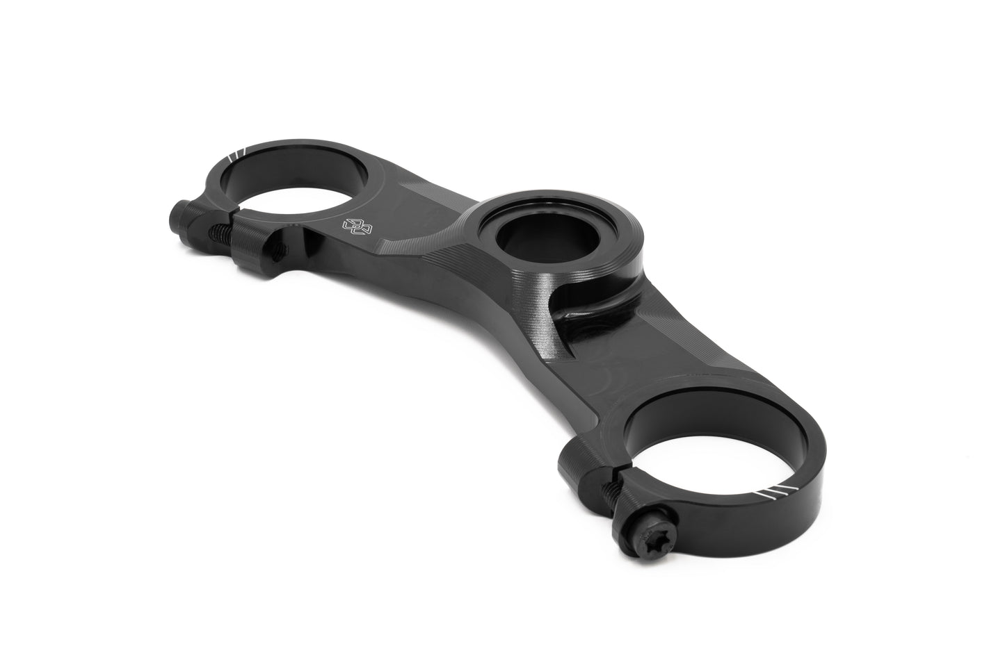 upper triple clamp black