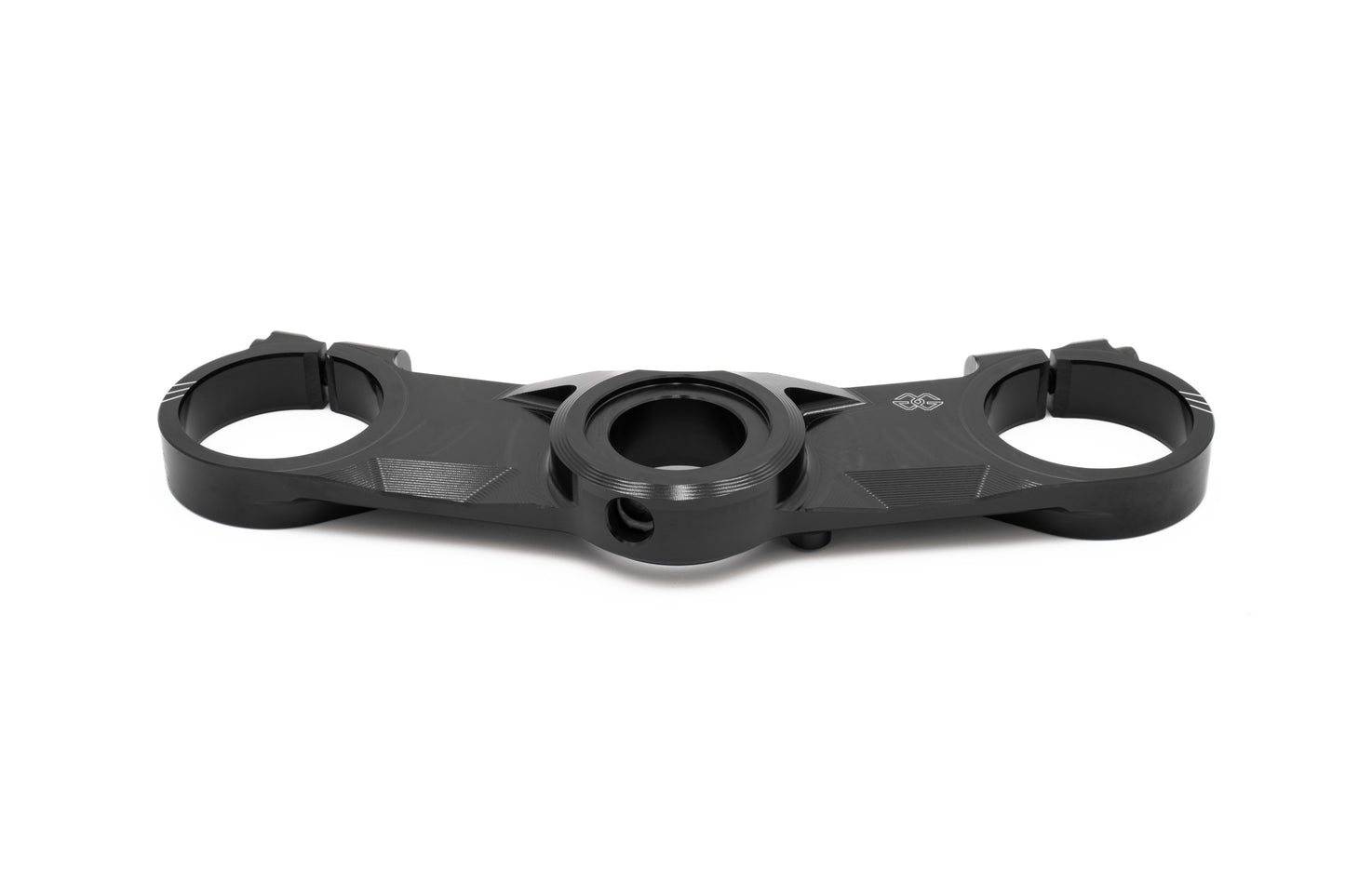 upper triple clamp black
