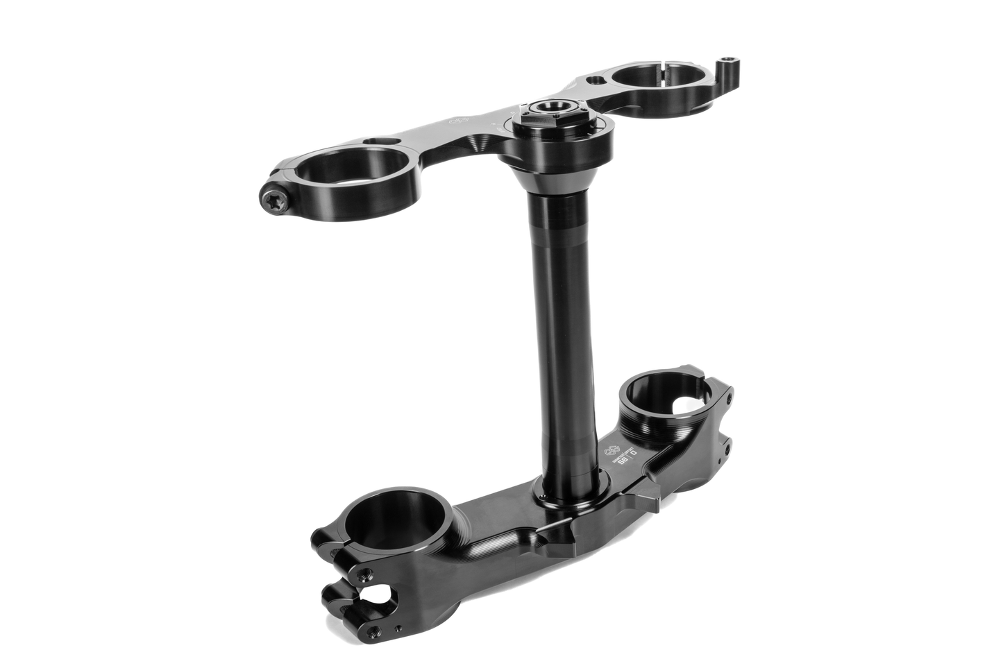 upper triple clamp black