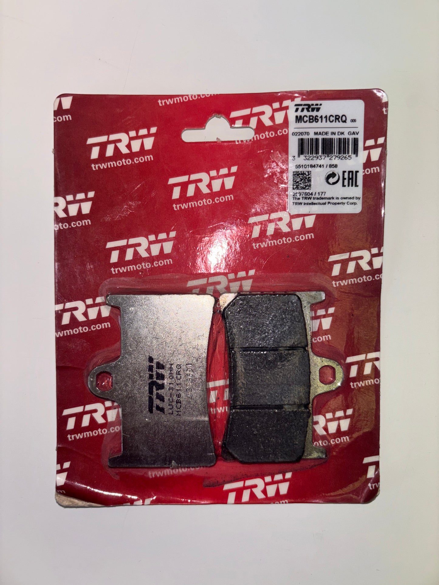 TRW MCB 611 CRQ Első fékbetét (Yamaha)