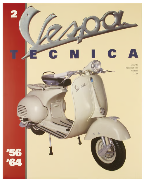 PIAGGIO Kézikönyv "Vespa Tecnica 2" 1956/1964
