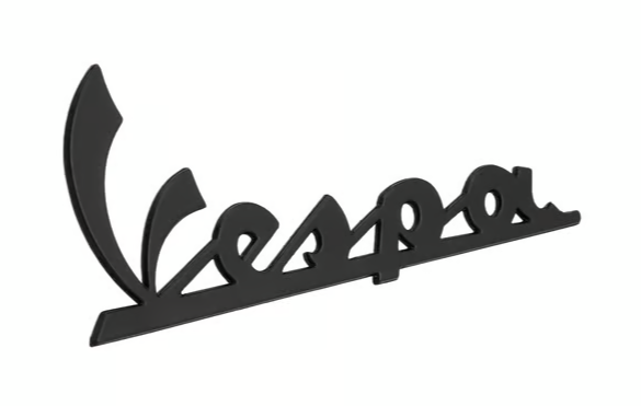 PIAGGIO Felirat Vespa Oldalsó borítás bal
