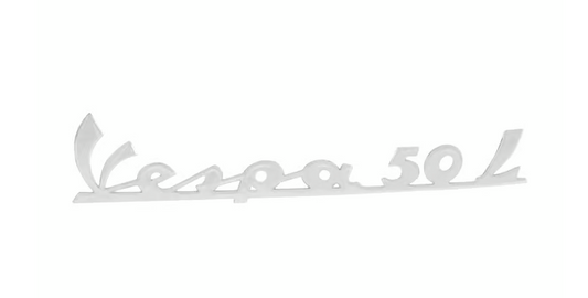 PIAGGIO Felirat Vespa 50 L hátsó hátul