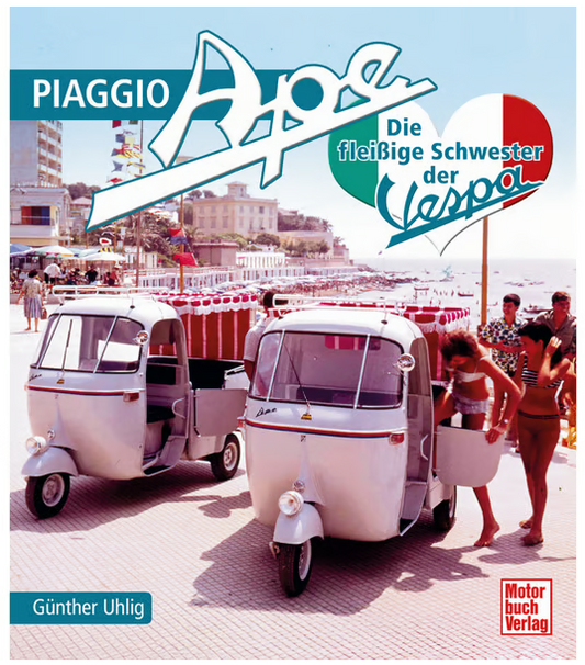 PIAGGIO Könyv Ape Die fleißige Schwester der Vespa